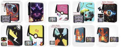 Card Binder for Pokemon Cards Holder Fits 400 Cards w/ 50 Removable Sleeves TCG - Image 1