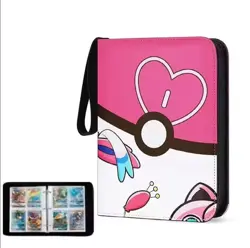 Card Binder for Pokemon Cards Holder Fits 400 Cards w/ 50 Removable Sleeves TCG - Image 3