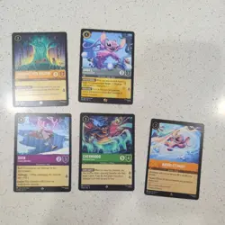 Angel - Experiment 624 191/204 Winterspell Regular Lorcana TCG plus 4 more cards - Image 1