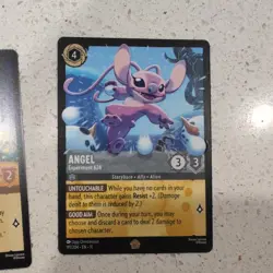 Angel - Experiment 624 191/204 Winterspell Regular Lorcana TCG plus 4 more cards - Image 2