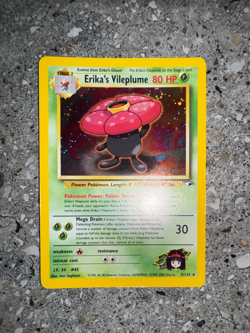 Pokemon TCG Cards Erika's Vileplume 5/132 Gym Heroes Holo Rare * Swirl * - Image 5