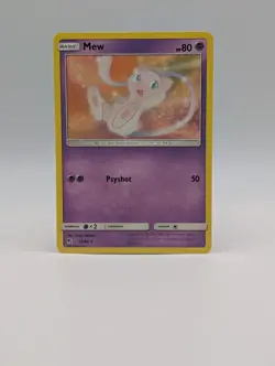 Mew 32/68 - Pokemon Hidden Fates - Lightly Played Non-Holo Rare - Image 1