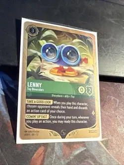 ✨PROMO Lenny Toy Binoculars Wilds Unknown Lorcana Promo Card 49/P3 - Image 2