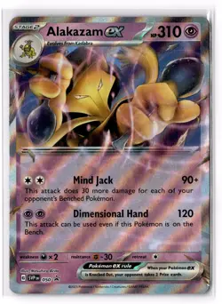 Alakazam ex 050 SV: Scarlet & Violet Promo Cards Holo NM - Image 1