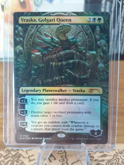 Vraska, Golgari Queen FOIL Blooomburrow Secret Lair MTG NM (1702) - Image 1
