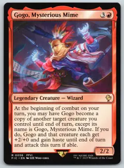 Gogo, Mysterious Mime - Commander FINAL FANTASY - MTG - Magic - Near Mint - Image 1