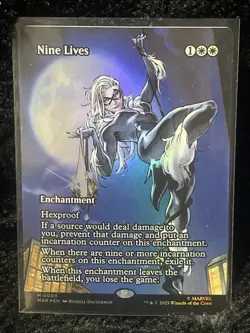 Nine Lives (Borderless) Marvel Universe Eternal-Legal Foil MTG #3 - Image 1