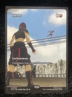 Fervor (Borderless) Avatar: The Last Airbender: Eternal-Legal Regular MTG #29 - Image 1