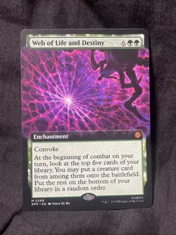 Web of Life and Destiny Marvel's Spider-Man Magic The Gathering #268 - Image 1