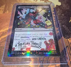 Secret Lair Deadpool Deadly Dispute Pool Party Foil Magic the Gathering MTG - Image 1