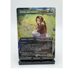 Wizards of the Coast MTG Aerith, Last Ancient FF 0471 Borderless Mint foil - Image 1