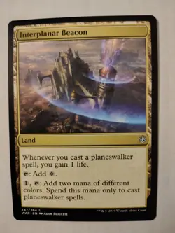 Interplanar Beacon (247/264) – War of the Spark – MTG Magic the Gathering - Image 1