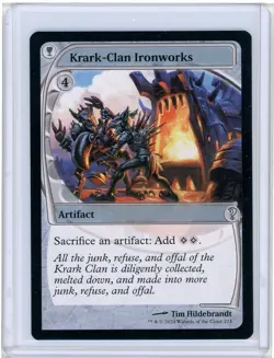 Krark-Clan Ironworks Mystery Booster 2: Convention Edition Artist Proof MTG - Image 1