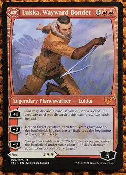 ✨Mila, Crafty Companion/Lukka✨ Strixhaven: School of Mages | NM/M | M 153/275 - Image 2