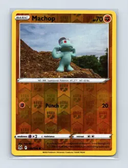 Machop 086/196 Common Lost Origin Pokemon Reverse Holo Lightly Played - Image 1