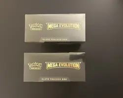 Pokemon TCG Mega Evolution Elite Trainer Box 2 Boxes Gardevoir Alakazam EN - Image 3