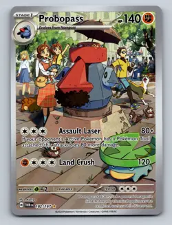 Pokemon TCG Probopass Holo Illustration Rare SV06: Twilight Masquerade 182/167 - Image 1