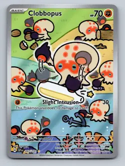 Pokemon TCG Clobbopus Holo Illustration Rare SV08: Surging Sparks 207/191 - Image 1