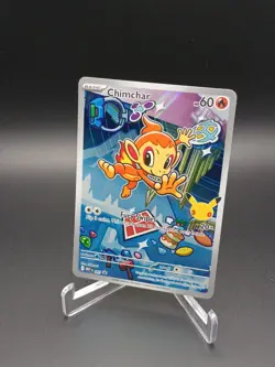 Pokemon TCG Chimchar MEP041 First Partners 30th Anniversary Black Star Promo 💎 - Image 1