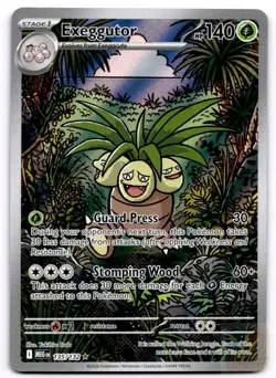 Exeggutor 135/132 Illustration Rare Mega Evolution Pokemon Near Mint - Image 1