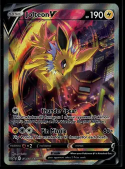 Jolteon V SWSH183 Sword & Shield Promo Promo Holo Pokemon - Image 1