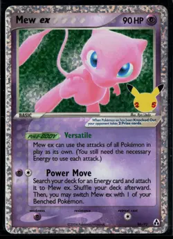 Mew ex 88/92 Celebrations: Classic Collection Classic Collection Pokemon - Image 1