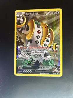 Pokemon - Regigigas FULL ART HOLO Black Star promo XY82 - NM/M - 2015 - Image 1