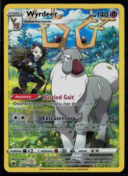 Wyrdeer TG06/TG30 Astral Radiance Trainer Gallery Holo Pokemon - Image 1