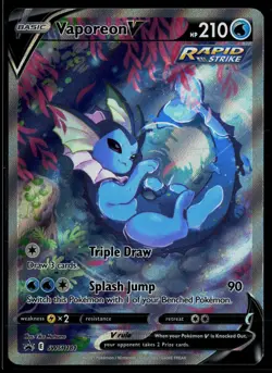 Vaporeon V SWSH181 Sword & Shield Promo Promo Holo Pokemon - Image 1