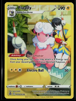 Flaaffy TG03/TG30 Silver Tempest Trainer Gallery Holo Pokemon - Image 1