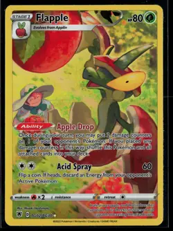 Flapple TG02/TG30 Astral Radiance Trainer Gallery Holo Pokemon - Image 1