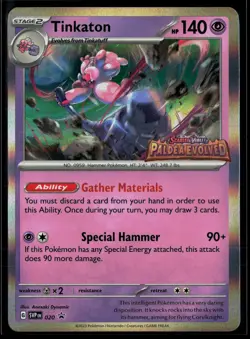 Tinkaton (Prerelease)020 Scarlet & Violet Promo Promo Holo Pokemon - Image 1