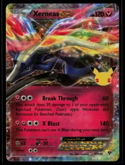 Xerneas EX 97/146 Celebrations: Classic Collection Classic Collection Pokemon - Image 1