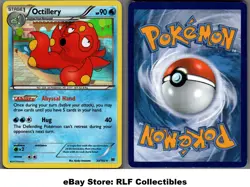 2015 Pokemon, XY BREAKthrough, #33/162 Octillery, Holo Rare - Image 1