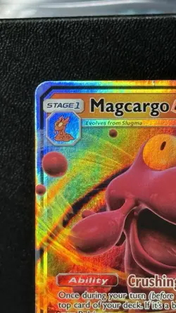 Pokemon Magcargo GX 44/214 Lost Thunder Ultra Rare Holo NM - Image 2