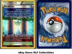 2015 Pokemon, XY BREAKthrough, #145/162 Parallel City, Reverse Holo Uncommon - Image 1
