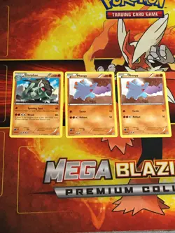 D1037 POKEMON TCG PLASMA STORM 2012 DONPHAN 72 PHANPY 2X 71 LP-HP - Image 1