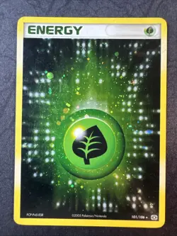 Grass Energy 101/106 Emerald Holo Pokemon - Image 1
