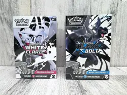 Pokemon TCG Black Bolt & White Flare Booster Bundle. Factory Sealed Boxes. New - Image 1