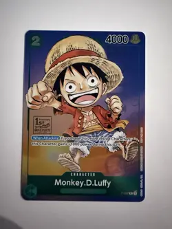 Monkey.D.Luffy 1st Anniversary Tournament P-037 One Piece Promo Stamped Foil - Image 1