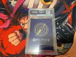 Monkey D. Luffy One Piece 2023 OP03 Wanted Alternate Art SR Japanese #012 PSA 10 - Image 2