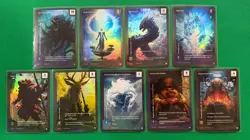 Wonders Of The First: CoTS Rare Foil Lot Of 9 - Qual’Shekaan Light Tap - Image 1