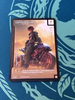 Kaia “Clutch” Shockbite Paper Mythic Wonders Of The First COTS Stoneseeker - Image 1