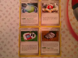 Pokemon TCG Vintage Trainer Equipment Card Lot - 4 Cards - Image 1