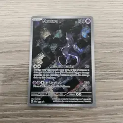 Pokemon TCG Mewtwo 052 SV Scarlet & Violet Promo Cards Promo Holo English 130HP - Image 1