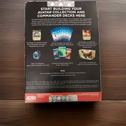 MAGIC THE GATHERING AVATAR THE LAST AIR BENDER GIFT BUNDLE BOX collectible cards - Image 3