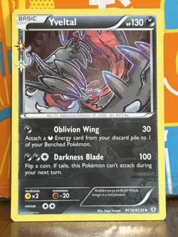 Pokemon TCG Yveltal Generations Radiant Collection RC16/RC32 NM Holo Rare - Image 1