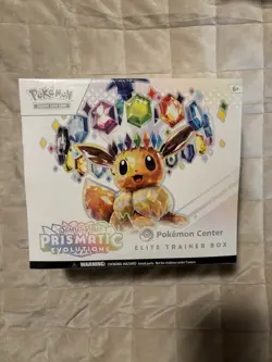 🔥🚀Pokemon Prismatic Evolutions ETB Elite Trainer Box Sealed IN HAND🚀🔥 - Image 1