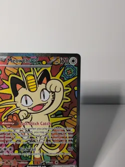 Meowth ex 121/088 : Perfect Order Holo Pokemon Card. Illustration Rare NM - Image 2