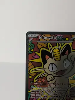 Meowth ex 121/088 : Perfect Order Holo Pokemon Card. Illustration Rare NM - Image 3